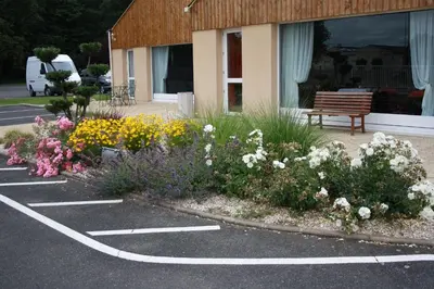 Jardin de l'établissement Fasthotel Vendome