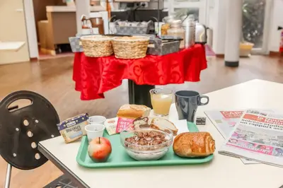 Nourriture dans l'hôtel ou à proximité