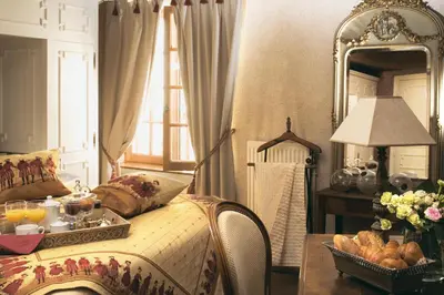 Coin salon dans l'établissement Hôtel Saint Pierre Boutique-Hôtel
