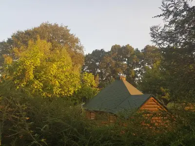 Paysage naturel près de la maison d'hôtes
