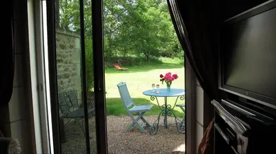 Jardin de l'établissement Le four à pain