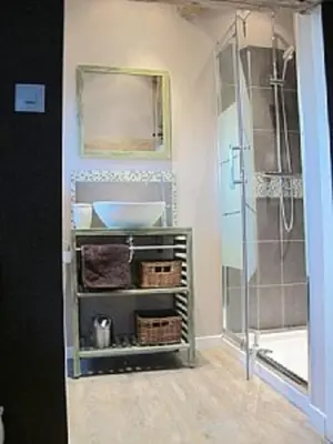 Salle de bains dans l'établissement Le four à pain