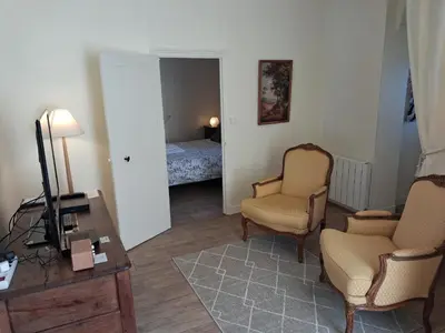 Coin salon dans l'établissement Le Grand Saint-Marc