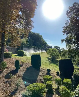 Jardin de l'établissement Domaine Des Bidaudieres