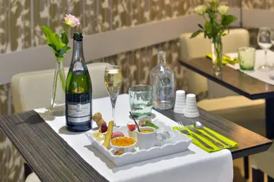 Boissons dans l'établissement Logis Hôtel Restaurant Cristal