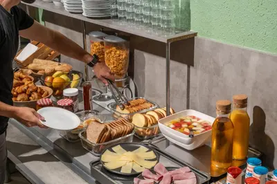 Nourriture dans l'hôtel ou à proximité