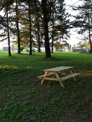Jardin de l'établissement chambres d'hotes saint hubert