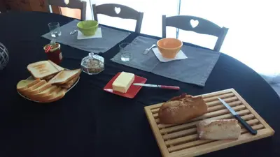 Nourriture dans le B&B/chambre d'hôtes ou à proximité