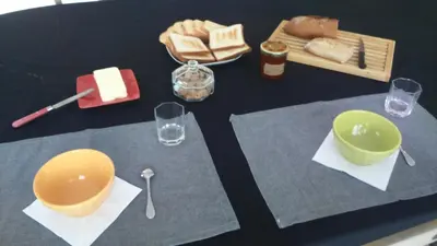Nourriture dans le B&B/chambre d'hôtes ou à proximité
