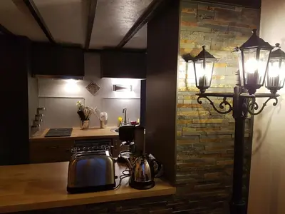 Cuisine ou kitchenette dans l'établissement Séjour de charme au cœur de Tours avec extérieur
