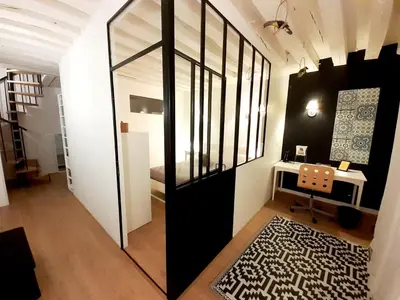 Plan de l'établissement Duplex 60 m2 bord de Loire