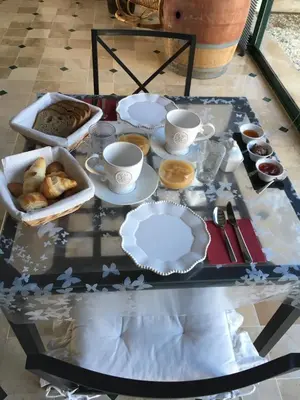 Nourriture dans le B&B/chambre d'hôtes ou à proximité