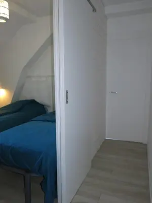 Un ou plusieurs lits dans un hébergement de l'établissement Holiday Home Au Soleil Joyeux by Interhome