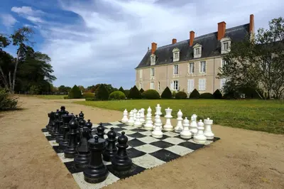 Plan de l'établissement Chambres d'hôtes au Château de Gizeux