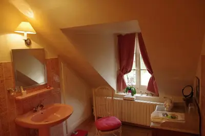 Salle de bains dans l'établissement Domaine De Chatenay - Le Mans