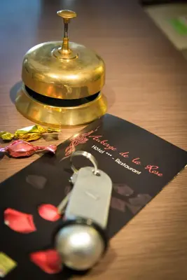 Plan de l'établissement Logis Hôtel Auberge de la Rose