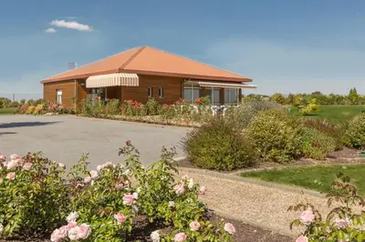 Jardin de l'établissement Pressoir Hôtel