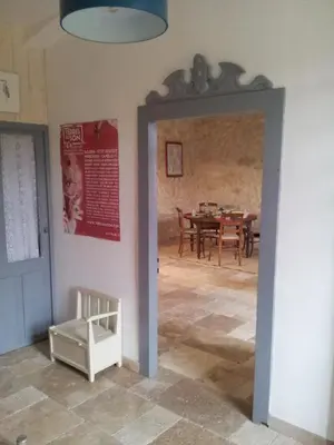 Coin salon dans l'établissement Le Moulin du Bourg