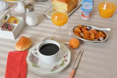 Nourriture dans le B&B/chambre d'hôtes ou à proximité