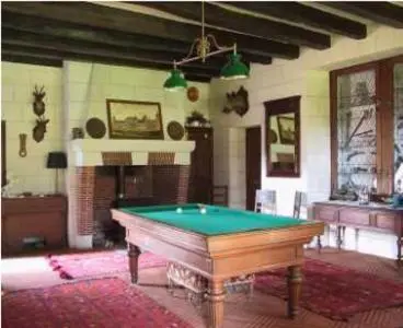 Billard dans l'établissement Château de Jallanges & Spa à Vouvray - 1h de spa incluse par jour