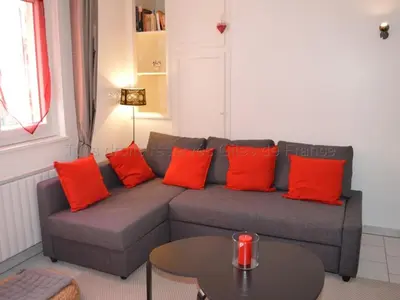 Coin salon dans l'établissement Charmante maison Touraine avec jardin clos près d'Amboise - FR-1-381-377
