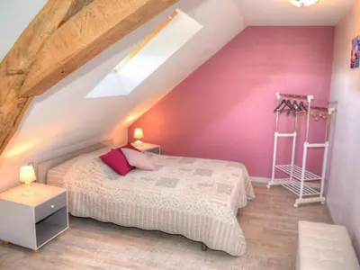 Un ou plusieurs lits dans un hébergement de l'établissement Séjour de charme en Touraine, proche châteaux et nature - FR-1-381-85