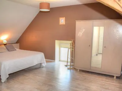 Un ou plusieurs lits dans un hébergement de l'établissement Séjour de charme en Touraine, proche châteaux et nature - FR-1-381-85