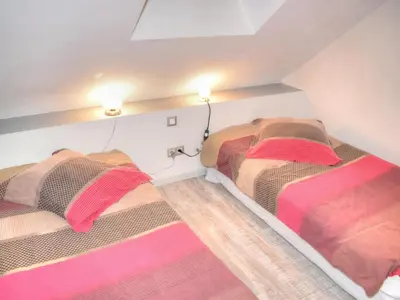Un ou plusieurs lits dans un hébergement de l'établissement Séjour de charme en Touraine, proche châteaux et nature - FR-1-381-85