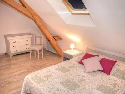 Un ou plusieurs lits dans un hébergement de l'établissement Séjour de charme en Touraine, proche châteaux et nature - FR-1-381-85