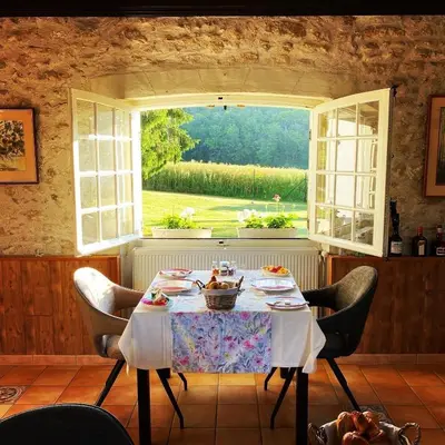 Plan de l'établissement Sans Souci Bed and Breakfast Luxe Heated Pool and Restaurant