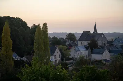 Paysage naturel près de la maison de vacances