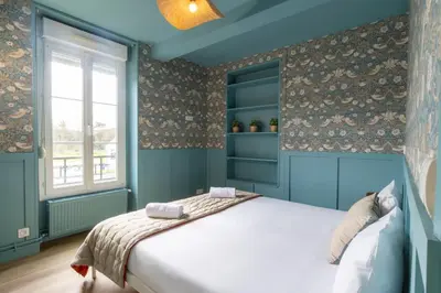 Un ou plusieurs lits dans un hébergement de l'établissement Relais Touraine Sologne