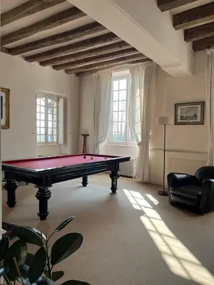 Billard dans l'établissement Château de Nazelles Amboise