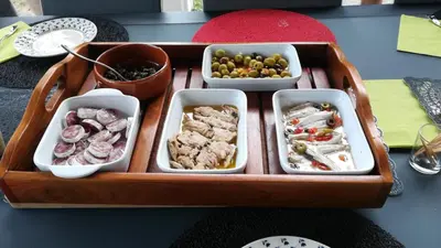 Nourriture dans le B&B/chambre d'hôtes ou à proximité
