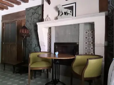Coin salon dans l'établissement 'La Ménagerie'