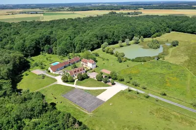 Paysage naturel près de la maison de vacances