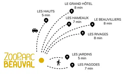 Plan de l'établissement Hotel Beauvilliers