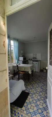 Cuisine ou kitchenette dans l'établissement Villa à l'ancien Pigeonnier
