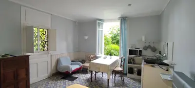 Cuisine ou kitchenette dans l'établissement Villa à l'ancien Pigeonnier
