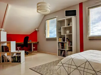 Bibliothèque dans le B&B/chambre d'hôtes