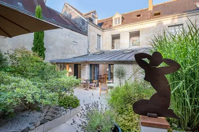 Jardin de l'établissement Hôtel de Biencourt