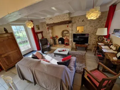 Coin salon dans l'établissement La Chaine