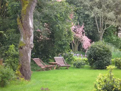 Jardin de l'établissement Manoir de Boisairault