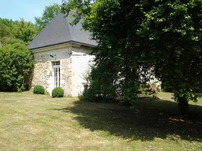 Jardin de l'établissement Maison 18e siècle à Azay-le-Rideau, jardin, wifi, proche nature - FR-1-381-20