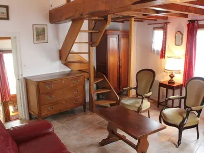 Plan de l'établissement Gîte Médiéval Croglodytique à Loches avec Animaux Acceptés - FR-1-381-162