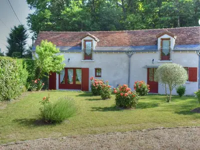 Jardin de l'établissement Maison historique en Touraine proche châteaux avec jardin & WiFi - FR-1-381-220