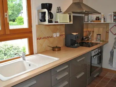 Cuisine ou kitchenette dans l'établissement Maison confortable et lumineuse près de Tours - FR-1-381-230