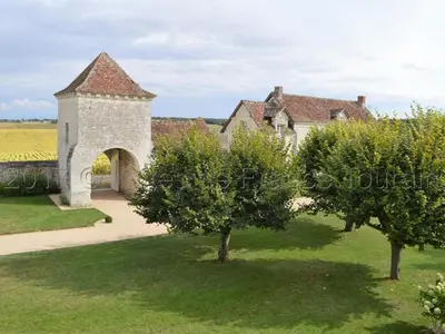 Plan de l'établissement Charmante maison de campagne dans une ferme rénovée - FR-1-381-262