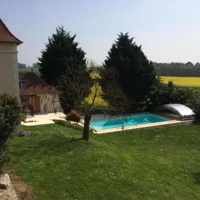 Charmante demeure du 17e en Touraine avec piscine privative - FR-1-381-368
