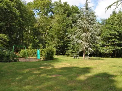 Jardin de l'établissement Maison Authentique avec Parc, Cheminée et Équipements Modernes au Cœur de la Vallée de la Loire - FR-1-381-468